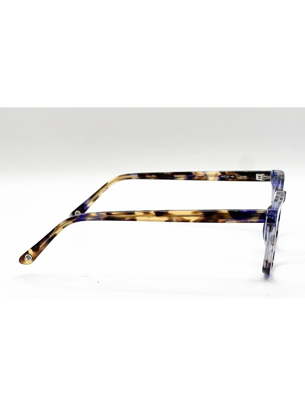 Muse 32-001893 Blue Tortoise Square Authentic Eyeglass Frames 49-20-145 - Picture 3 of 5